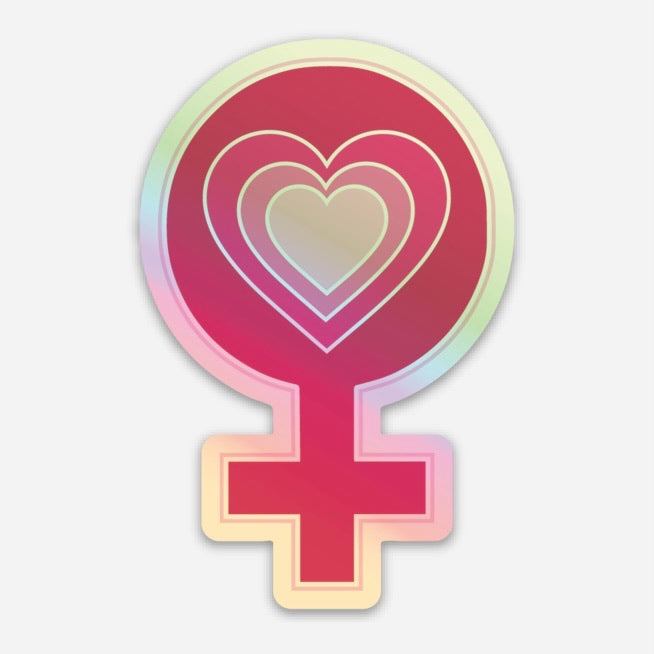 Venus Love Holographic Sticker