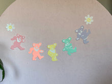 Load image into Gallery viewer, Grateful Dead Pastel Dancing Bear Banner