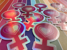 Load image into Gallery viewer, Venus Love Holographic Sticker